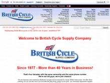 Tablet Screenshot of britcycle.com